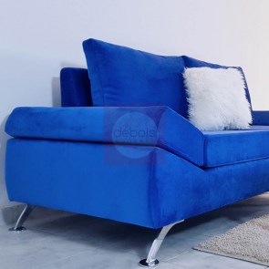 Sofa  millennial panne azul